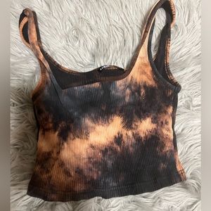 Shein tie-dyed top